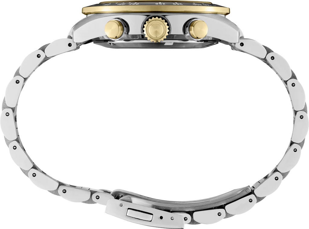 Seiko Prospex Speedtimer Solar Chronograph Black Dial Silver Steel Strap Watch for Men - SSC941 Buy Now By Seiko