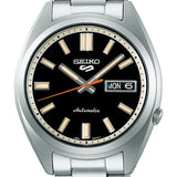 Seiko 5 Sports SNXS Series Automatic Black Dial Silver Steel Strap Watch for Men - SRPK89K1 Buy Now By Seiko