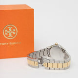 Tory Burch Collins White Dial Two Tone Steel Strap Watch for Women - TBW1306 Buy Now By Tory Burch