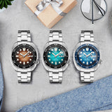 Seiko Prospex US Special Edition King Turtle Automatic Brown Dial Silver Steel Strap Watch for Men - SRPH55 Buy Now By Seiko