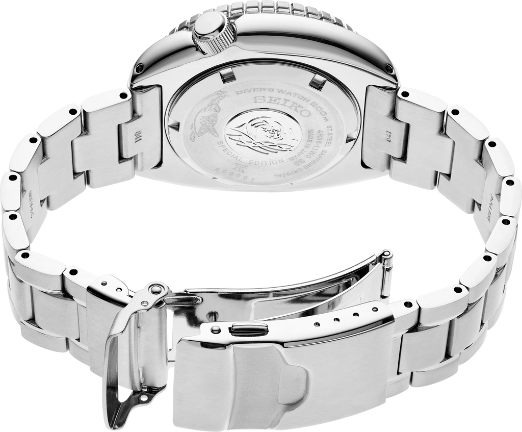 Seiko US Special Edition Automatic Green Dial Silver Steel Strap Watch for Men - SRPH57 Buy Now By Seiko