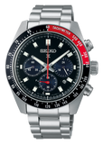 Seiko Prospex Speedtimer Solar Chronograph Black Dial Silver Steel Strap Watch for Men - SSC915 Buy Now By Seiko