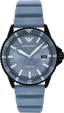 Emporio Armani Sea Explorer Divers Blue Dial Blue Silicone Strap Watch for Men - AR11685 Buy Now By Emporio Armani