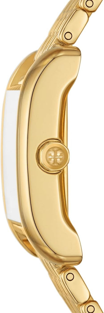 Tory Burch Eleanor White Dial Gold Steel Strap Watch for Women - TBW1060 Buy Now By Tory Burch