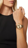 Versace Virtus Quartz Gold Dial Gold Steel Strap Watch for Women - VEHU00720 Buy Now By Versace