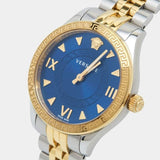 Versace Hellenyium Quartz Blue Dial Two Tone Steel Strap Watch for Women - VE2S00522 Buy Now By Versace