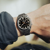 Seiko 5 Sports SNXS Series Automatic Black Dial Silver Steel Strap Watch for Men - SRPK89K1 Buy Now By Seiko