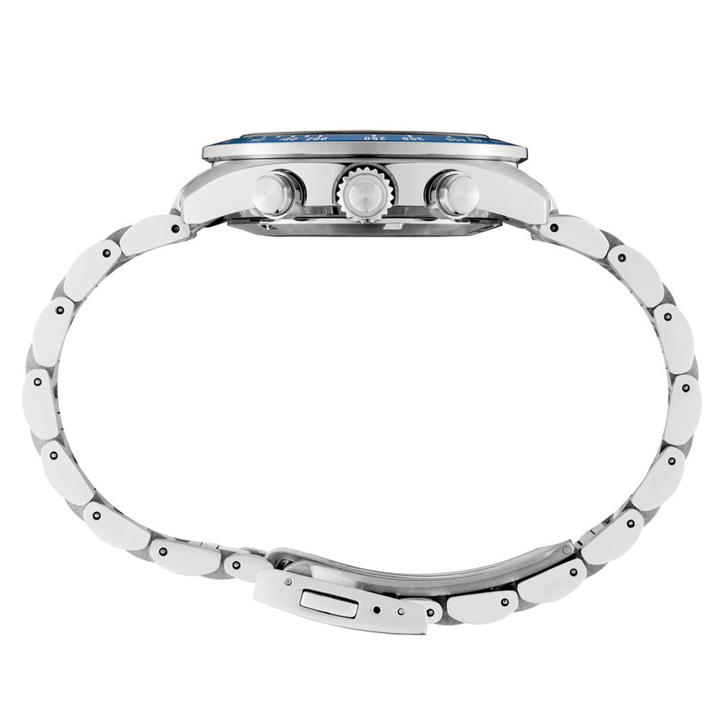 Seiko Prospex Speedtimer Solar Chronograph Grey Dial Silver Steel Strap Watch for Men - SSC939 Buy Now By Seiko