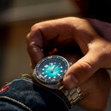 Seiko US Special Edition Automatic Green Dial Silver Steel Strap Watch for Men - SRPH57 Buy Now By Seiko