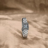 Emporio Armani Genni Analog Mother of Pearl Dial Silver Steel Strap Watch for Women - AR11662 Buy Now By Emporio Armani