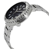 Seiko 5 Sports Automatic Black Dial Silver Steel Strap Watch for Men - SRPC61J1 Buy Now By Seiko