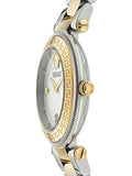 Versace Reve Analog White Dial Two Tone Steel Strap Watch for Women - VE8B00724 Buy Now By Versace
