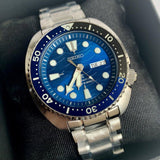 Seiko Prospex Save The Ocean Diver's Automatic Blue Dial Silver Steel Strap Watch for Men - SRPD21J1 Buy Now By Seiko