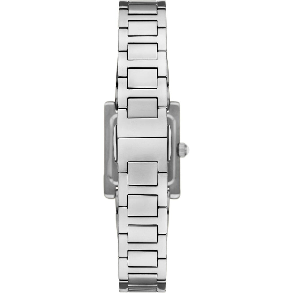 Emporio Armani Genni Analog Mother of Pearl Dial Silver Steel Strap Watch for Women - AR11662 Buy Now By Emporio Armani