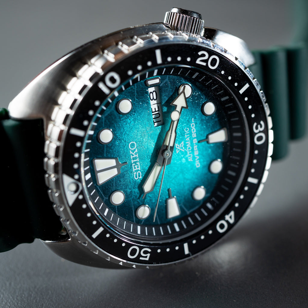 Seiko US Special Edition Automatic Green Dial Silver Steel Strap Watch for Men - SRPH57 Buy Now By Seiko