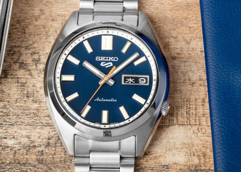 Seiko 5 Sports SNXS Automatic Blue Dial Silver Steel Strap Watch for Men - SRPK87K1 Buy Now By Seiko