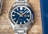 Seiko 5 Sports SNXS Automatic Blue Dial Silver Steel Strap Watch for Men - SRPK87K1 Buy Now By Seiko