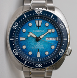 Seiko Prospex US Special Edition Automatic Blue Dial Silver Steel Strap Watch for Men - SRPH59