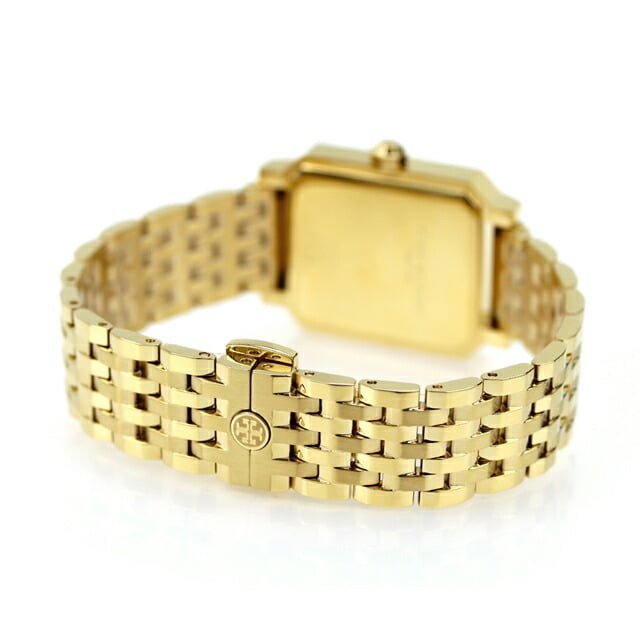 Tory Burch Robinson White Dial Gold Steel Strap Watch for Women - TBW1500 Buy Now By Tory Burch