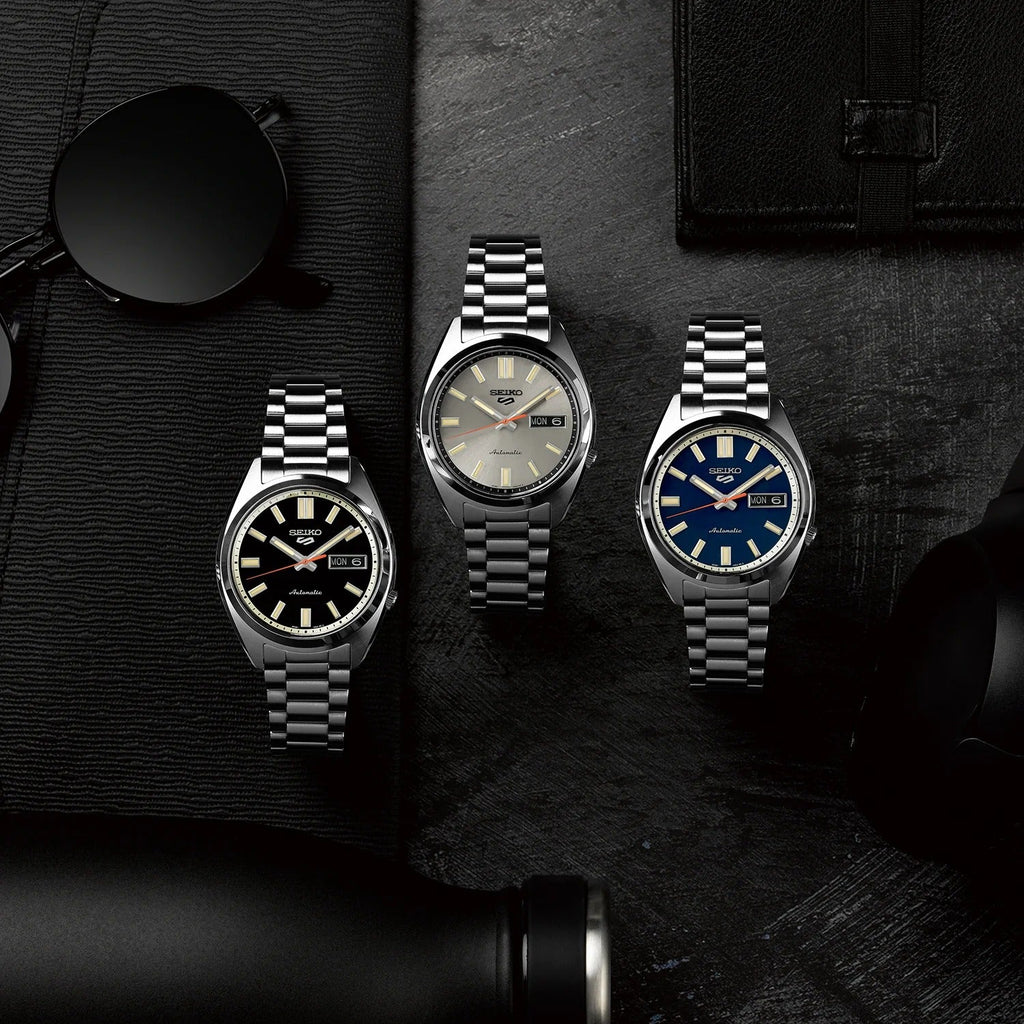 Seiko 5 Sports SNXS Automatic Blue Dial Silver Steel Strap Watch for Men - SRPK87K1 Buy Now By Seiko