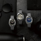 Seiko 5 Sports SNXS Automatic Blue Dial Silver Steel Strap Watch for Men - SRPK87K1 Buy Now By Seiko