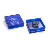 Versace Icon Active Chronograph Black Dial Grey Silicone Strap Watch for Men - VEZ701022 Buy Now By Versace