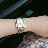 Tory Burch Robinson White Dial Two Tone Steel Strap Watch for Women - TBW1501 Buy Now By Tory Burch