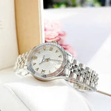 Versace Hellenyium Quartz Silver Dial Silver Steel Strap Watch for Women - VE2S00322 Buy Now By Versace