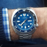 Seiko Prospex Save The Ocean Diver's Automatic Blue Dial Silver Steel Strap Watch for Men - SRPD21J1 Buy Now By Seiko