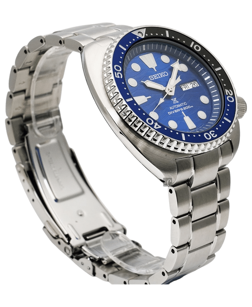Seiko Prospex Save The Ocean Diver's Automatic Blue Dial Silver Steel Strap Watch for Men - SRPD21J1 Buy Now By Seiko