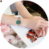 Versace Hellenyium Quartz Green Dial Two Tone Steel Strap Watch for Women - VE2S00422 Buy Now By Versace