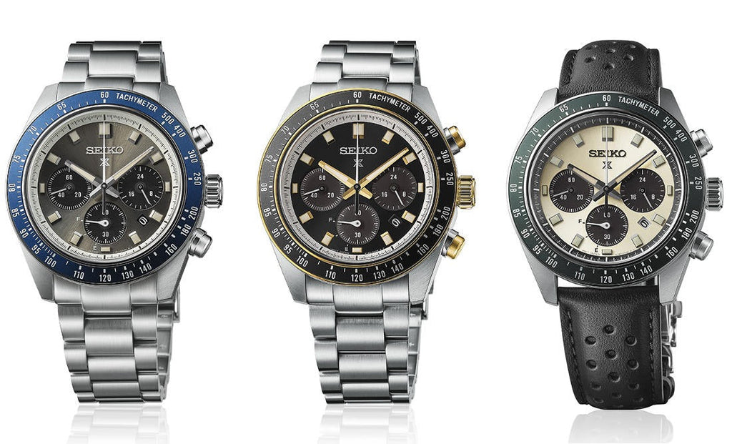 Seiko Prospex Speedtimer Solar Chronograph Grey Dial Silver Steel Strap Watch for Men - SSC939 Buy Now By Seiko