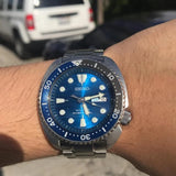 Seiko Prospex Save The Ocean Diver's Automatic Blue Dial Silver Steel Strap Watch for Men - SRPD21J1 Buy Now By Seiko