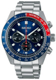 Seiko Prospex Speedtimer Solar Chronograph Blue Dial Silver Steel Strap Watch for Men - SSC913 Buy Now By Seiko