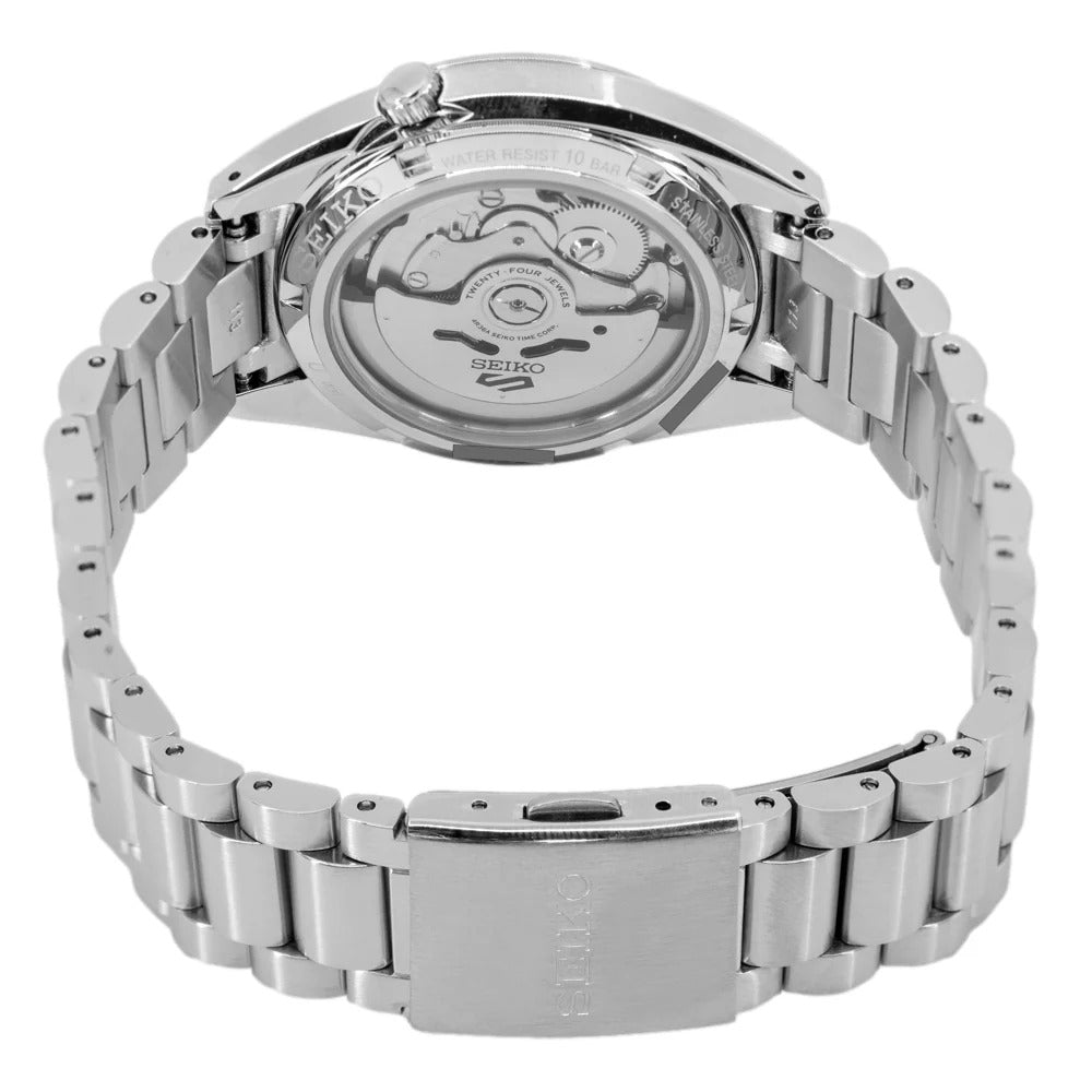 Seiko 5 Sports SNXS Automatic Blue Dial Silver Steel Strap Watch for Men - SRPK87K1 Buy Now By Seiko