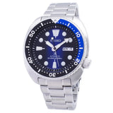 Seiko Prospex Deep Blue Batman Turtle Diver's Automatic Blue Dial Silver Steel Strap Watch for Men - SRPC25J1 Buy Now By Seiko