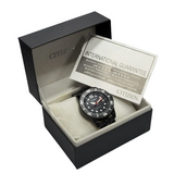 Citizen Mechanical Automatic Black Dial Black Rubber Strap Watch for Men - NJ0125-11E Buy Now By Citizen