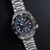 Seiko Prospex Diver Scuba Automatic Blue Dial Silver Steel Strap Watch for Men - SBEJ021 Buy Now By Seiko