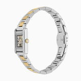 Emporio Armani Genni Crystals Silver Dial Two Tone Steel Strap Watch for Women - AR11704 Buy Now By Emporio Armani