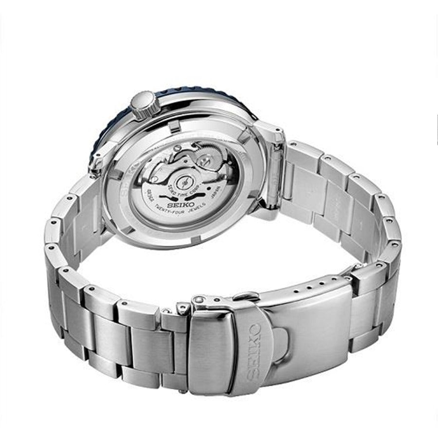 Seiko 5 Sports Automatic Black Dial Silver Steel Strap Watch for Men - SRPC61J1 Buy Now By Seiko