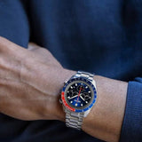 Seiko Prospex Speedtimer Solar Chronograph Blue Dial Silver Steel Strap Watch for Men - SSC913 Buy Now By Seiko