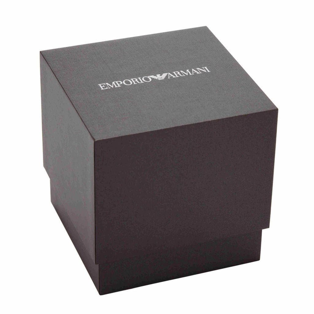 Emporio Armani World Explorer Chronograph Blue Dial Silver Steel Strap Watch for Men - AR11681 Buy Now By Emporio Armani