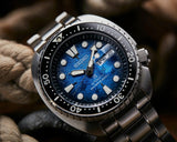 Seiko Prospex US Special Edition Automatic Blue Dial Silver Steel Strap Watch for Men - SRPH59 Buy Now By Seiko