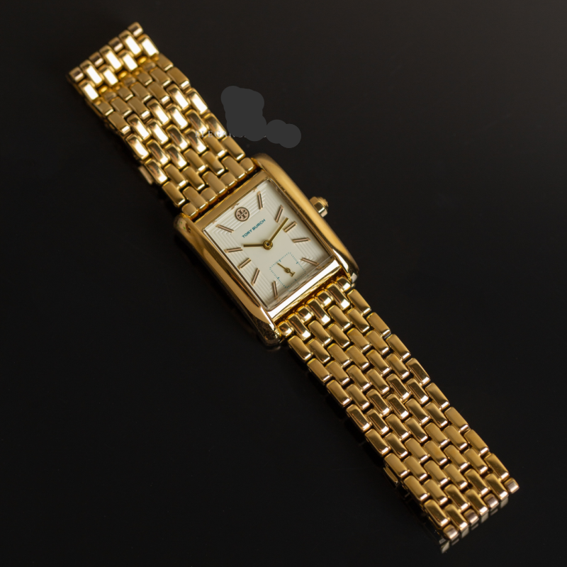 Tory Burch Eleanor White Dial Gold Steel Strap Watch for Women - TBW1060 Buy Now By Tory Burch