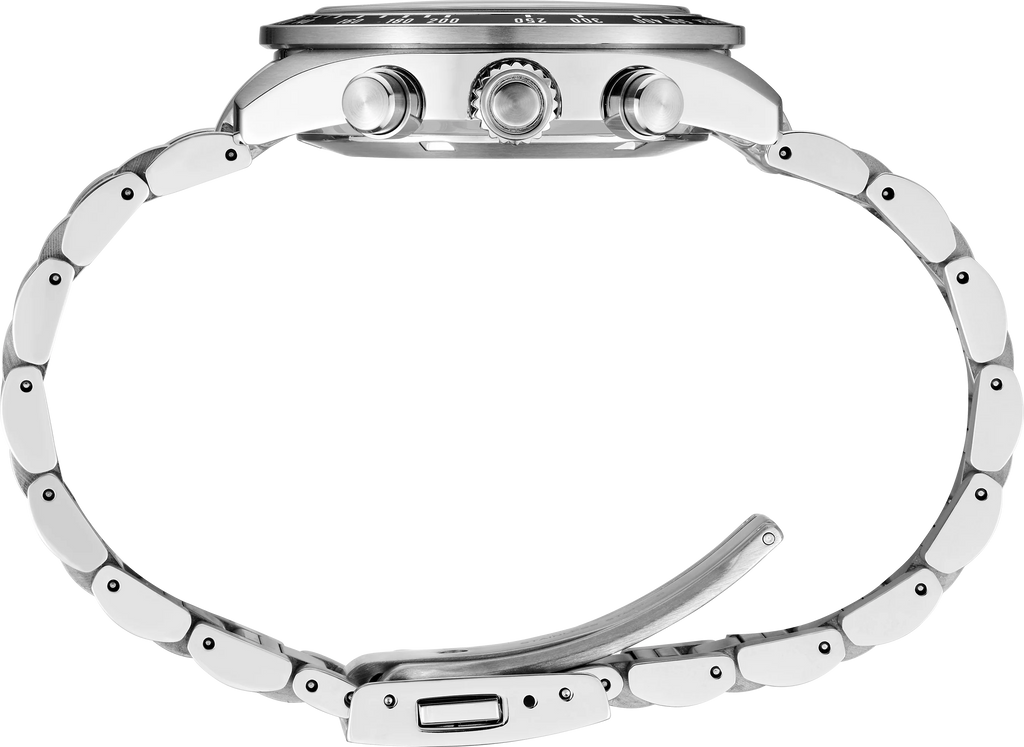 Seiko Prospex Speedtimer Solar Chronograph Yellow Dial Silver Steel Strap Watch for Men - SSC929 Buy Now By Seiko