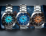 Seiko Prospex US Special Edition King Turtle Automatic Brown Dial Silver Steel Strap Watch for Men - SRPH55 Buy Now By Seiko