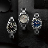 Seiko 5 Sports SNXS Series Automatic Beige Dial Silver Steel Strap Watch for Men - SRPK91K1 Buy Now By Seiko