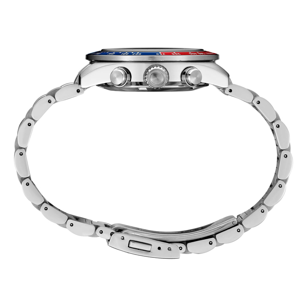 Seiko Prospex Speedtimer Solar Chronograph Blue Dial Silver Steel Strap Watch for Men - SSC913 Buy Now By Seiko