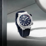Versace Greca Diver Quartz Blue Dial Blue Rubber Strap Watch for Men - VE8G00124 Buy Now By Versace