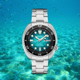 Seiko US Special Edition Automatic Green Dial Silver Steel Strap Watch for Men - SRPH57 Buy Now By Seiko